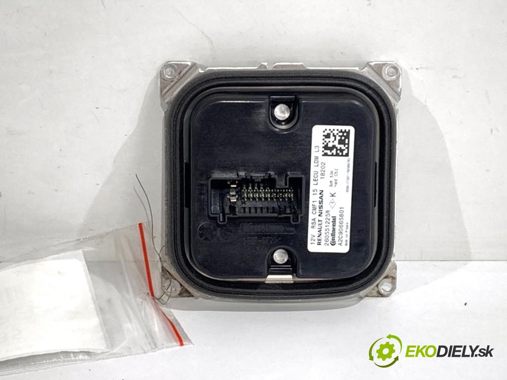 RENAULT GRAND SCENIC IV nadwozie wielkoprzestrzenne (MPV) 2018 103 kW 1.3 TCe 140 1332 Menič XENON 260551225R (Riadiaca jednotka xenónu)