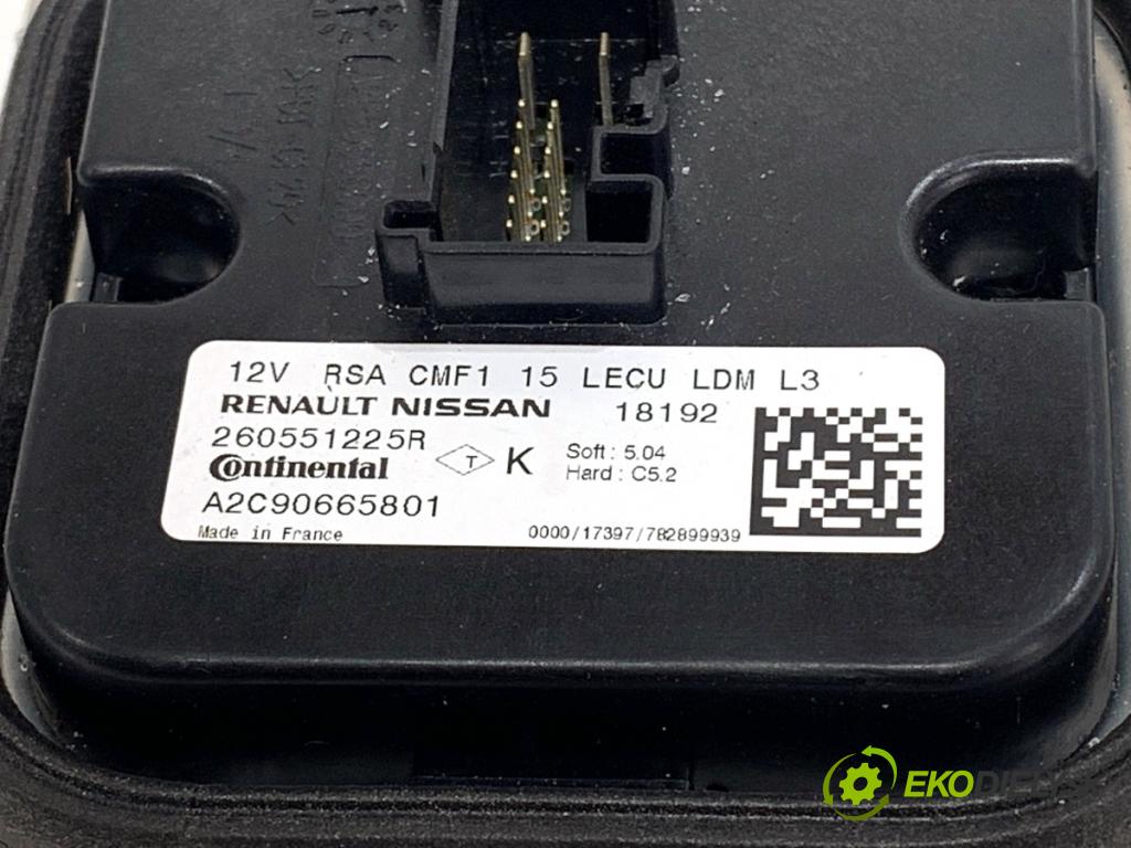 RENAULT GRAND SCENIC IV nadwozie wielkoprzestrzenne (MPV) 2018 103 kW 1.3 TCe 140 1332 Menič XENON 260551225R (Riadiaca jednotka xenónu)