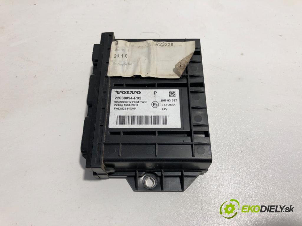 VOLVO FH II Platforma / podwozie 2015 368 kW 500 368 kW [500 KM] olej napędowy 2017 - 2022 12777 Modul Riadiaca jednotka zámku 22038894 (Riadiaca jednotka centrálneho zámku)