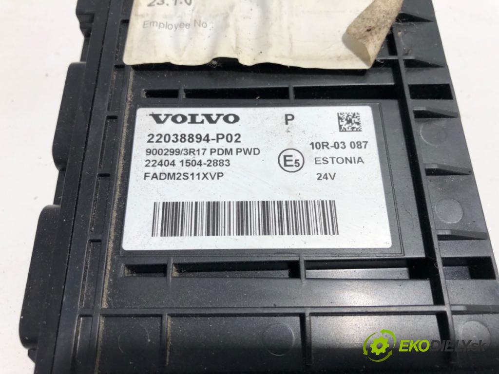 VOLVO FH II Platforma / podwozie 2015 368 kW 500 368 kW [500 KM] olej napędowy 2017 - 2022 12777 Modul Riadiaca jednotka zámku 22038894 (Riadiaca jednotka centrálneho zámku)