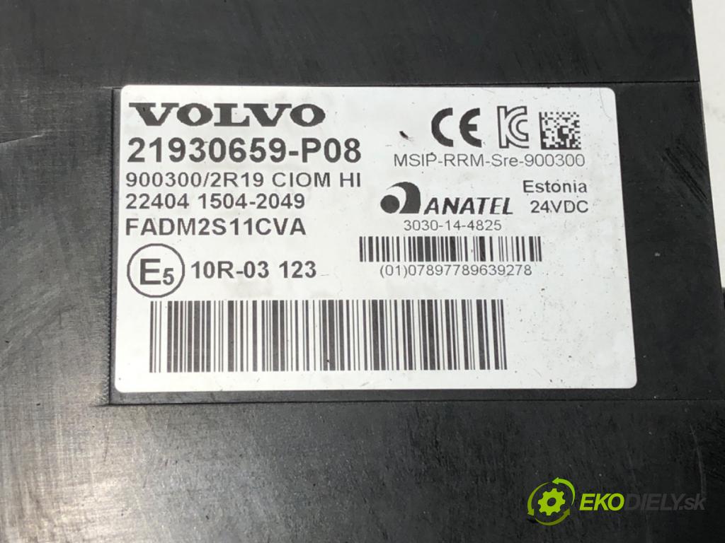 VOLVO FH II Platforma / podwozie 2015 368 kW 500 368 kW [500 KM] olej napędowy 2017 - 2022 12777 Modul Riadiaca jednotka 21930659 (Riadiaca jednotka ostatné)