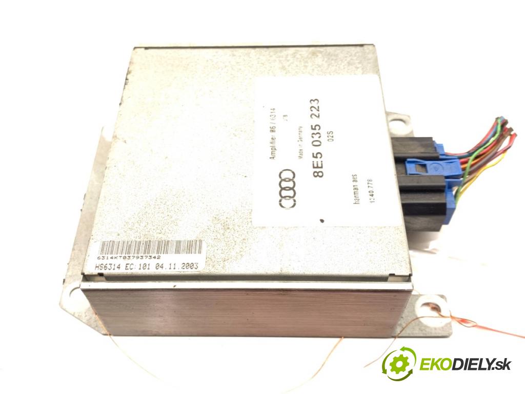 AUDI A4 B6 sedan 2003 125 kW 2.4 2393 Zosilňovač 8E5035223 (Zosilňovač)