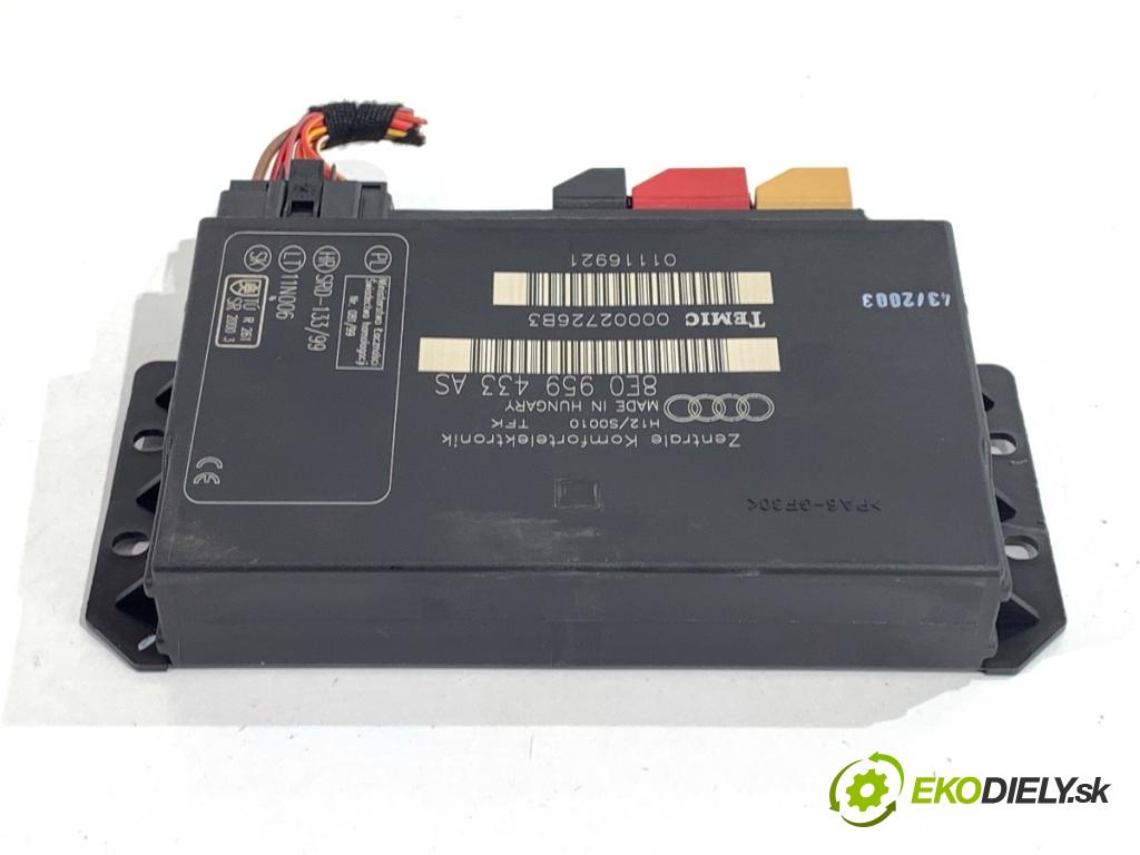 AUDI A4 B6 sedan 2003 125 kW 2.4 2393 Modul komfortu 8E0959433AS (Modul komfortu)