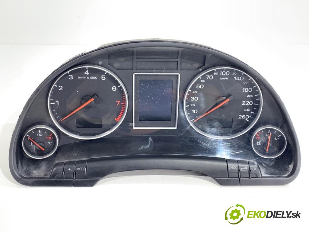 AUDI A4 B6 sedan 2003 125 kW 2.4 2393 Prístrojovka 8E0920900N (Prístrojová doska)