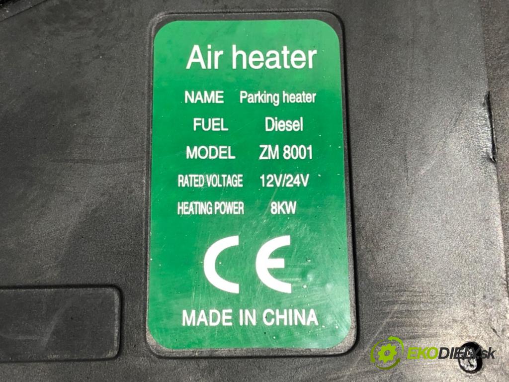 VOLVO FH II Platforma / podwozie 2015 368 kW 500 368 kW [500 KM] olej napędowy 2017 - 2022 12777 Webasto ZM8001 (Webasto (nezávislé kúrenie))