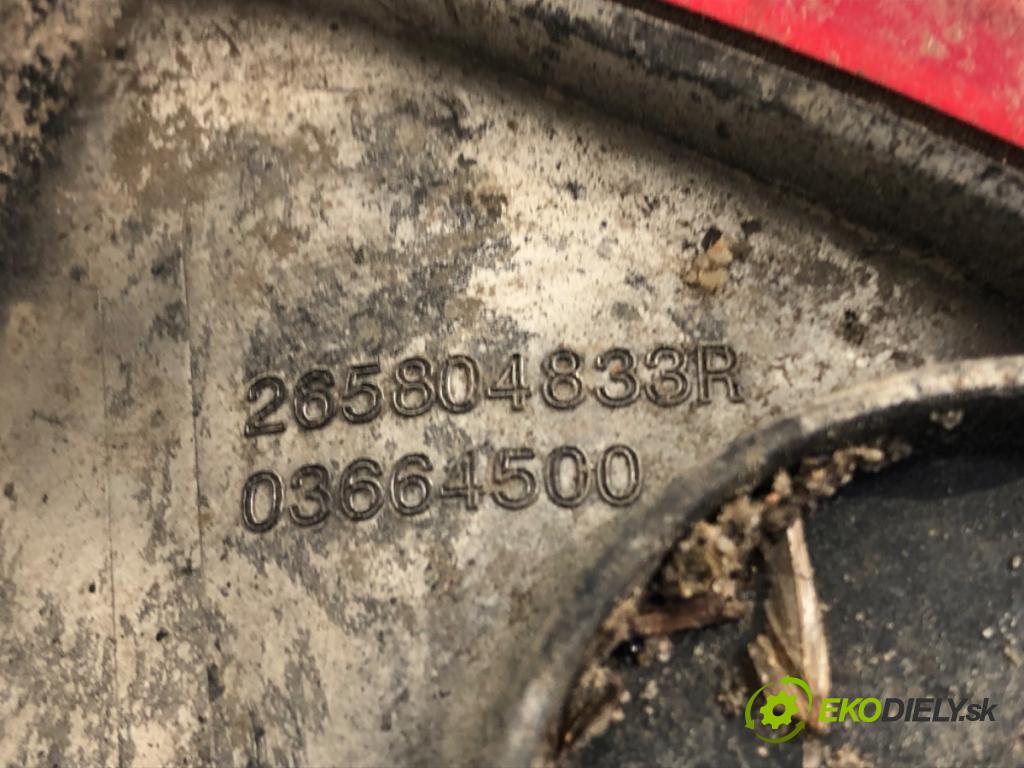 RENAULT GRAND SCENIC IV nadwozie wielkoprzestrzenne (MPV) 2018 103 kW 1.3 TCe 140 1332 Svetlo nárazníka pravy zad 265804833R