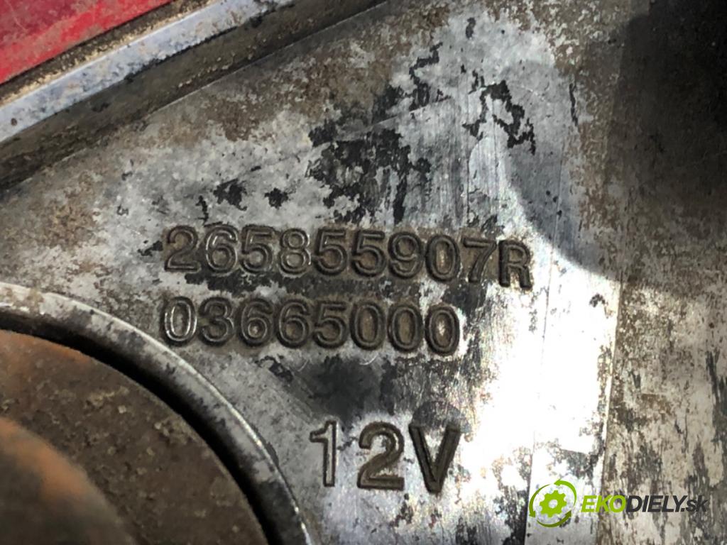 RENAULT GRAND SCENIC IV nadwozie wielkoprzestrzenne (MPV) 2018 103 kW 1.3 TCe 140 1332 Svetlo nárazníka ľavy zad 265855907R