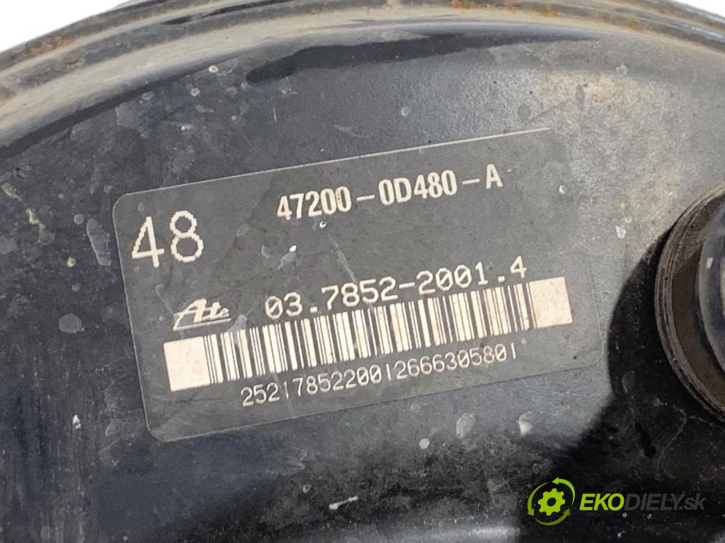 TOYOTA YARIS III liftback 2016 73 kW 1.3 (NSP130_) 1329 Posilovač bŕzd 47200-0D480-A