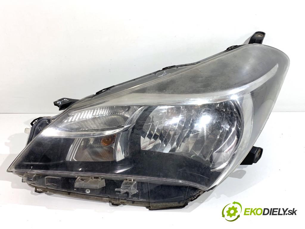 TOYOTA YARIS III liftback 2016 73 kW 1.3 (NSP130_) 1329 Svetlomet ľavy predný 