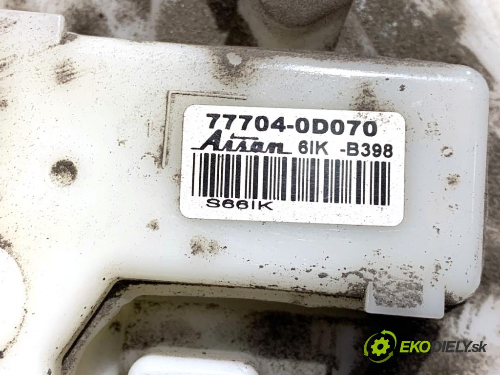 TOYOTA YARIS III liftback 2016 73 kW 1.3 (NSP130_) 1329 Pumpa paliva 77704-0D070