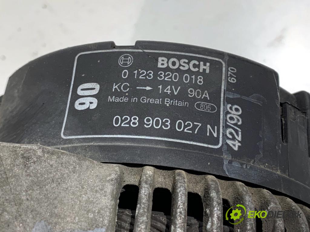 VW LT 28 35 Autobus 1997 55 kW 2.5 SDI 2461 Alternátor 028903027N (Alternátor)