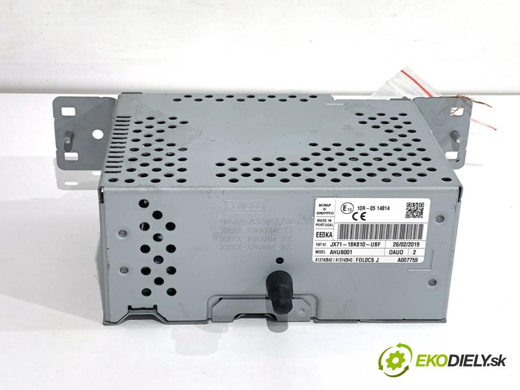 FORD FOCUS IV Kombi 2019 110 kW 1.5 EcoBoost 1496 RADIO JX71-18K810-UBF (Audio zariadenie)