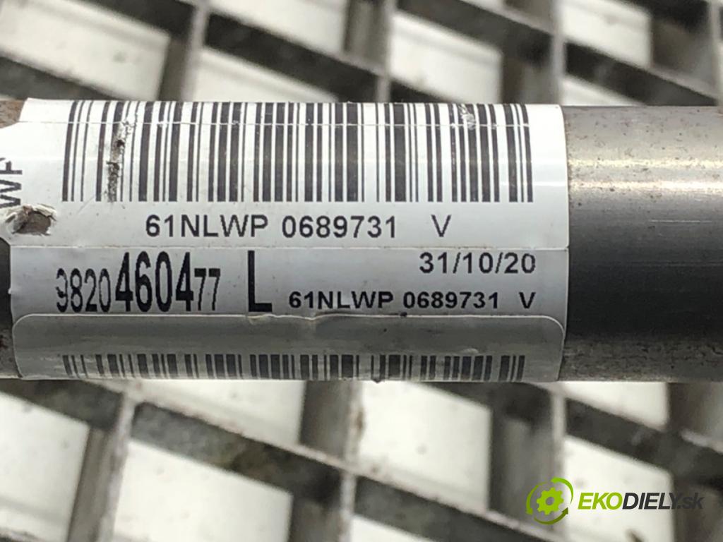 PEUGEOT PARTNER IV Nadwozie pełne/minivan 2020 75 kW 1.5 BlueHDi 100 1499 Hriadeľ, tyč volantu 9820460477 (Tyč riadenia (volantu))