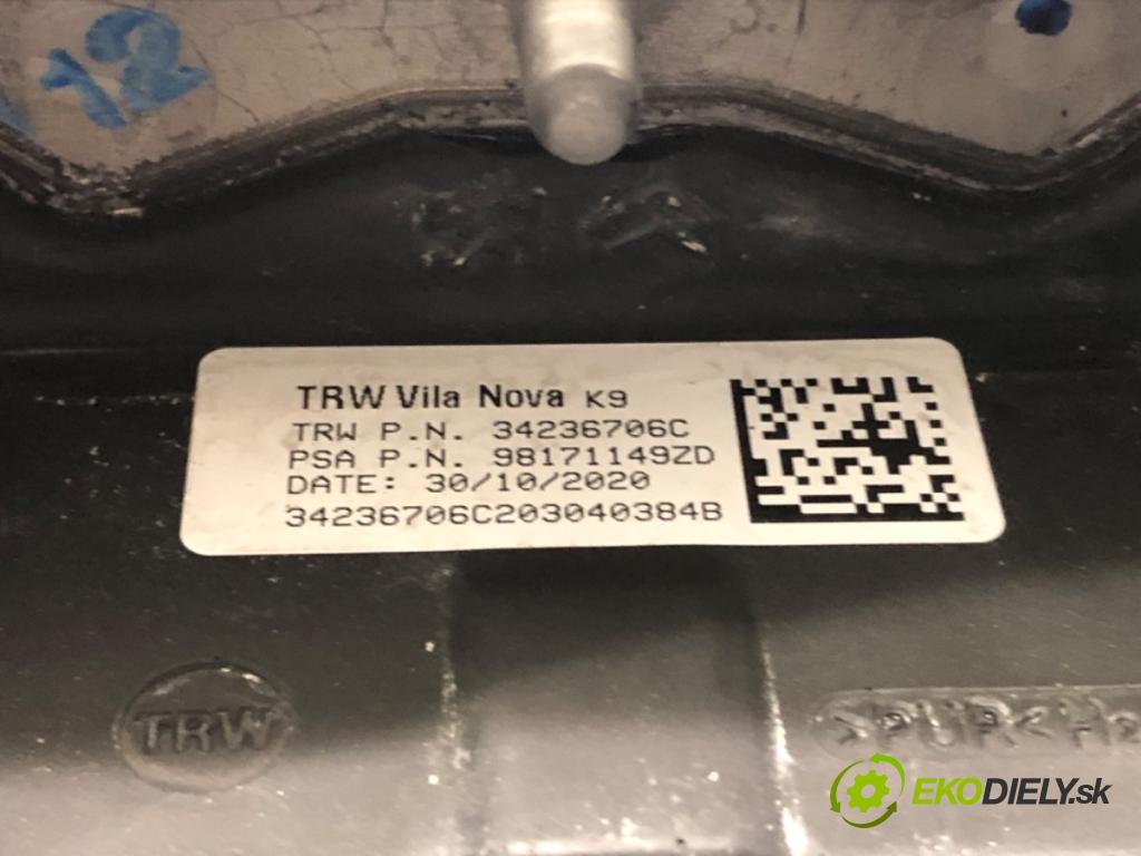 PEUGEOT PARTNER IV Nadwozie pełne/minivan 2020 75 kW 1.5 BlueHDi 100 1499 Volant 98171149ZD (Volant)