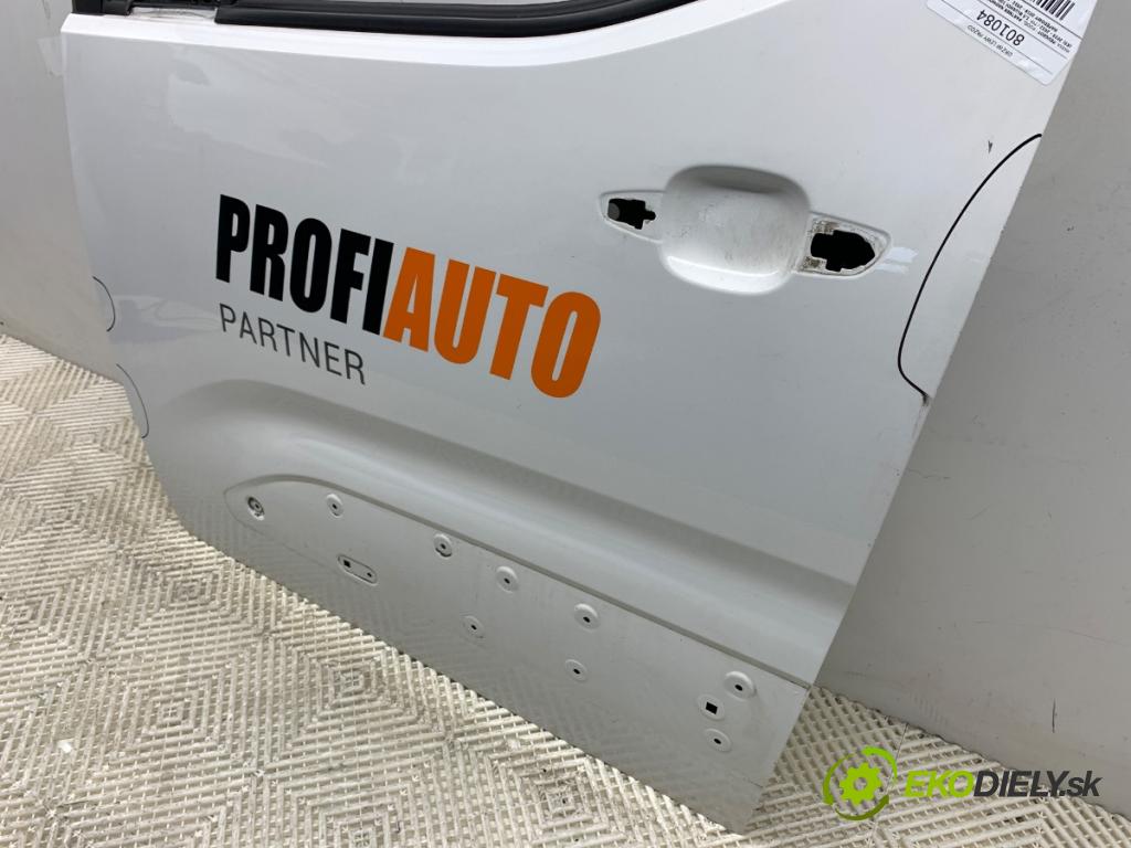 PEUGEOT PARTNER IV Nadwozie pełne/minivan 2020 75 kW 1.5 BlueHDi 100 1499 dveře levý přední část