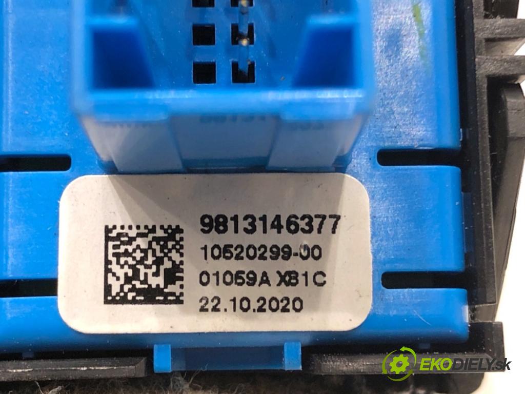 PEUGEOT PARTNER IV Nadwozie pełne/minivan 2020 75 kW 1.5 BlueHDi 100 1499 Spínač brzdy ručnej brzdy 9813146377 (Prepínacie páčky pod volantom)