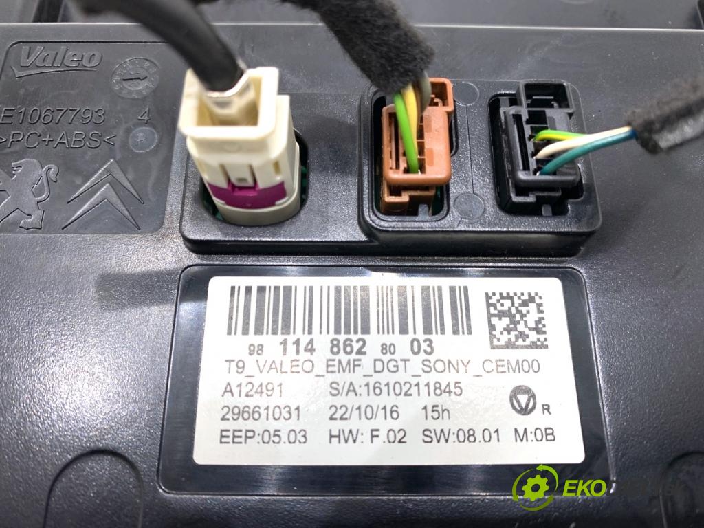 PEUGEOT 308 II liftback 2016 96 kW 1.2 THP 130 1199 Dislpej 9811486280 (Prístrojová doska)