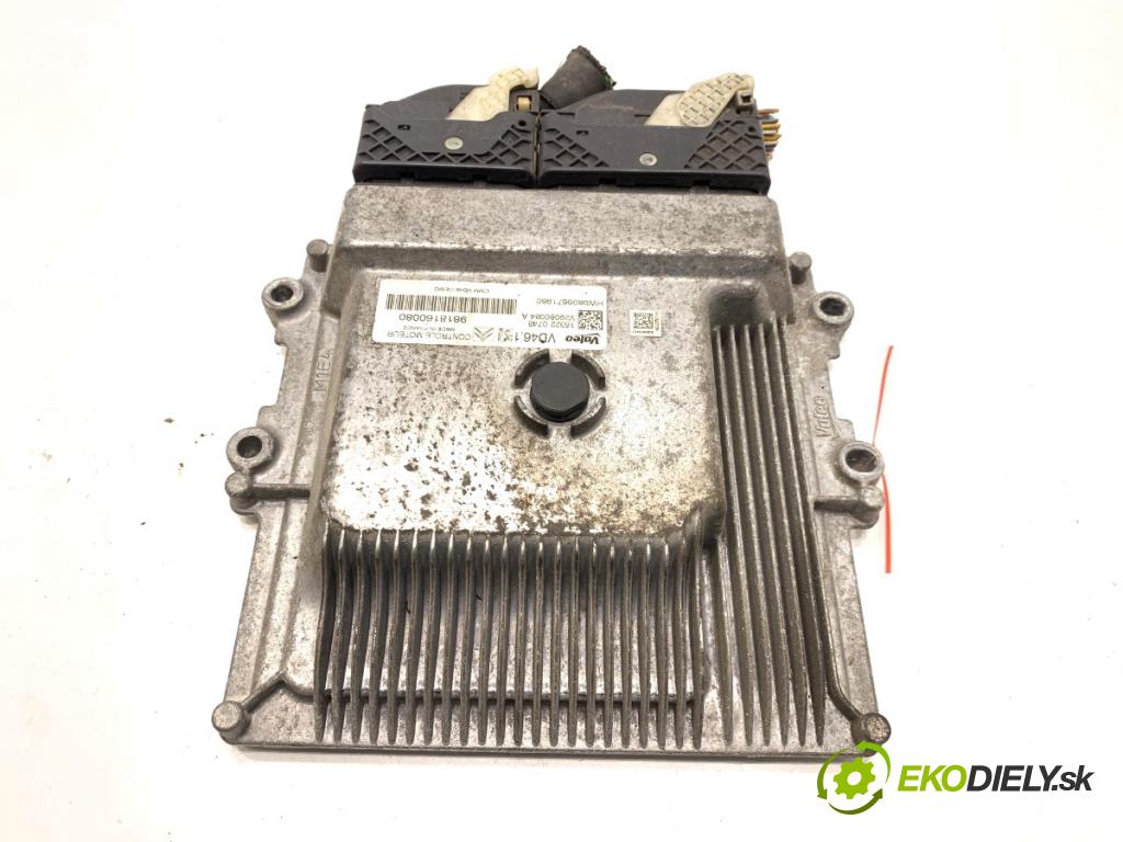 PEUGEOT 308 II liftback 2016 96 kW 1.2 THP 130 1199 riadiaca jednotka Motor 9818160080 (Riadiaca jednotka)