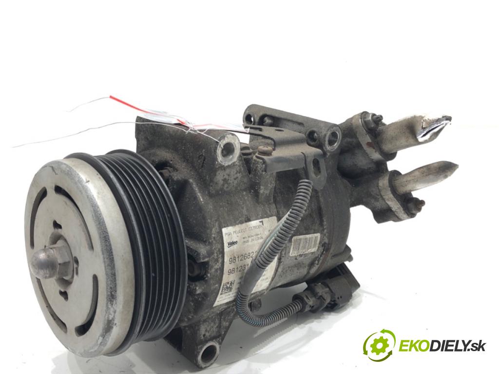 PEUGEOT 308 II liftback 2016 96 kW 1.2 THP 130 1199 kompresor klimatizace 9812682180 (Kompresor klimatizace)