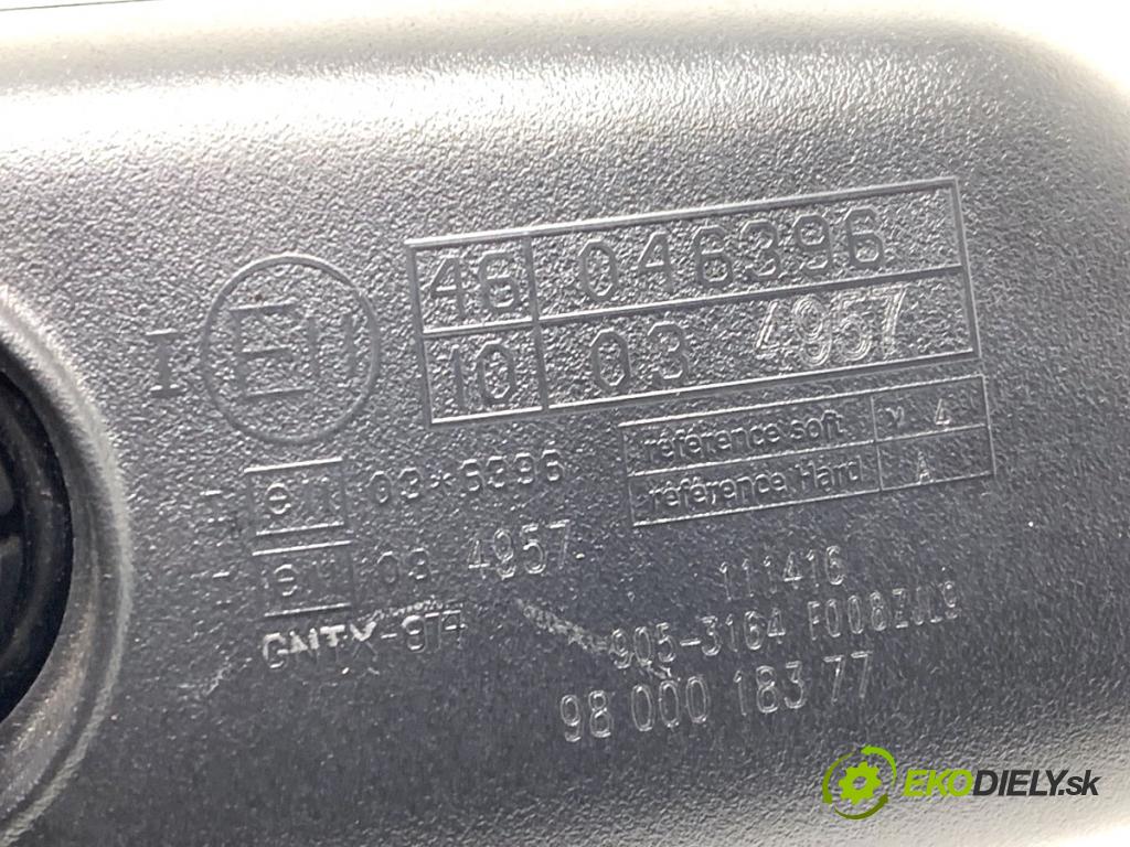 PEUGEOT 308 II liftback 2016 96 kW 1.2 THP 130 1199 Spätné zrkadlo vnútorné 9800018377 (Spätné zrkadlo vnútorné)