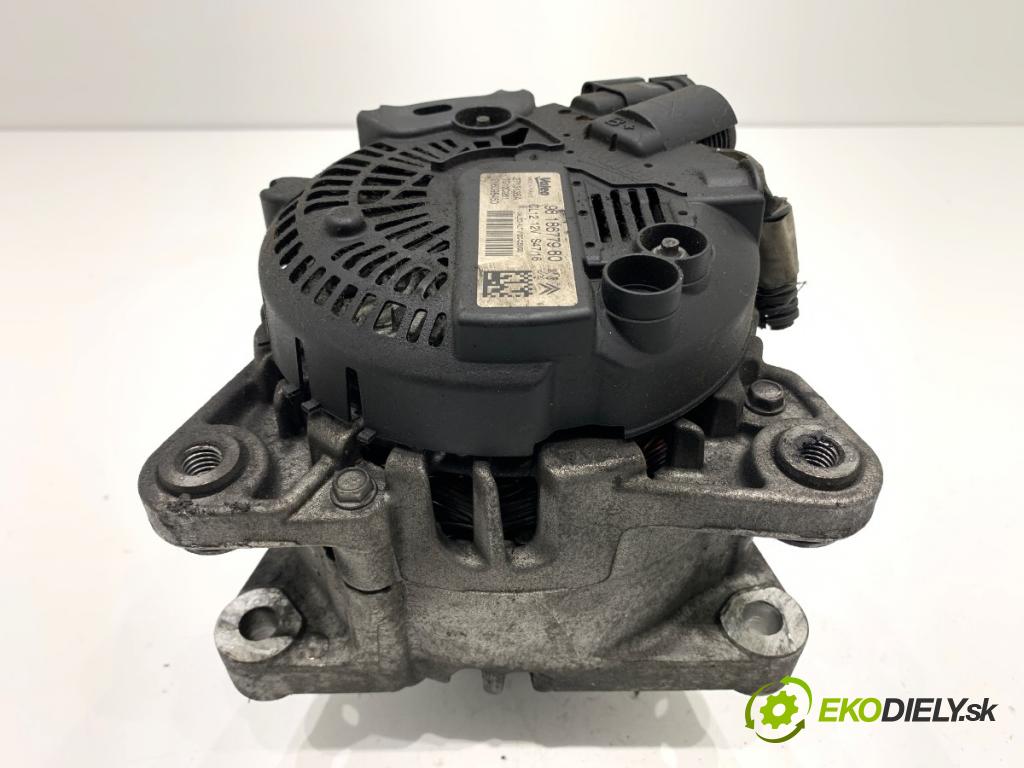 PEUGEOT 308 II liftback 2016 96 kW 1.2 THP 130 1199 Alternátor 9818677980 (Alternátor)