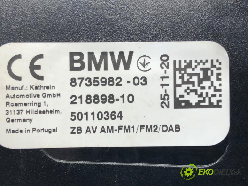 BMW G30 sedan 2021 110 kW 518 d Mild-Hybrid 1995 Zosilňovač Antenní: 8735982 (Zosilňovač)