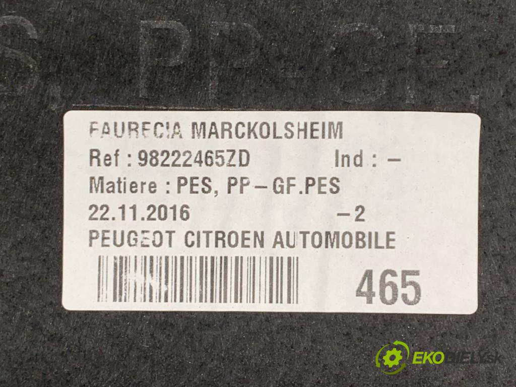 PEUGEOT 308 II liftback 2016 96 kW 1.2 THP 130 1199 pláto zadní část 98222465ZD