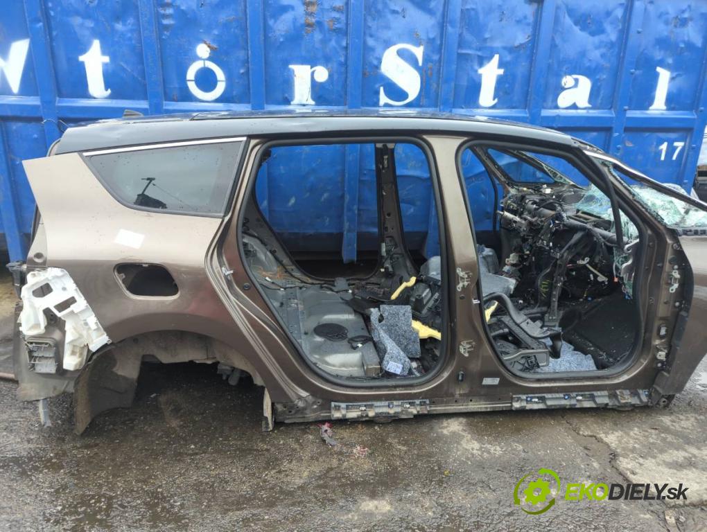 RENAULT GRAND SCENIC IV nadwozie wielkoprzestrzenne (MPV) 2018 103 kW 1.3 TCe 140 1332 KAROSERIA ČTVRŤÁK blatník zadní část levý pravý práh střecha PODŁUŻNICA levý pravý