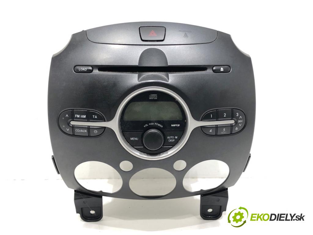MAZDA 2 DE liftback 2010 63 kW 1.3 (DE3FS) 1349 RADIO 14797726 (Audio zariadenie)