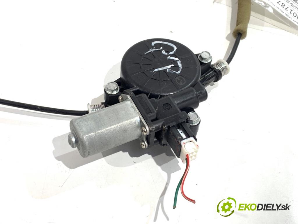 MAZDA 2 DE liftback 2010 63 kW 1.3 (DE3FS) 1349 mechanismus okna pravý přední část D01G5858X