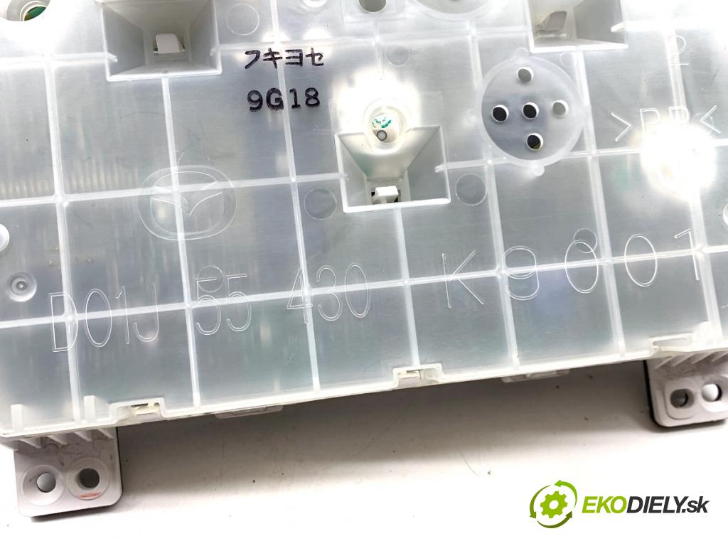 MAZDA 2 DE liftback 2010 63 kW 1.3 (DE3FS) 1349 Prístrojovka ALDF71E (Prístrojová doska)