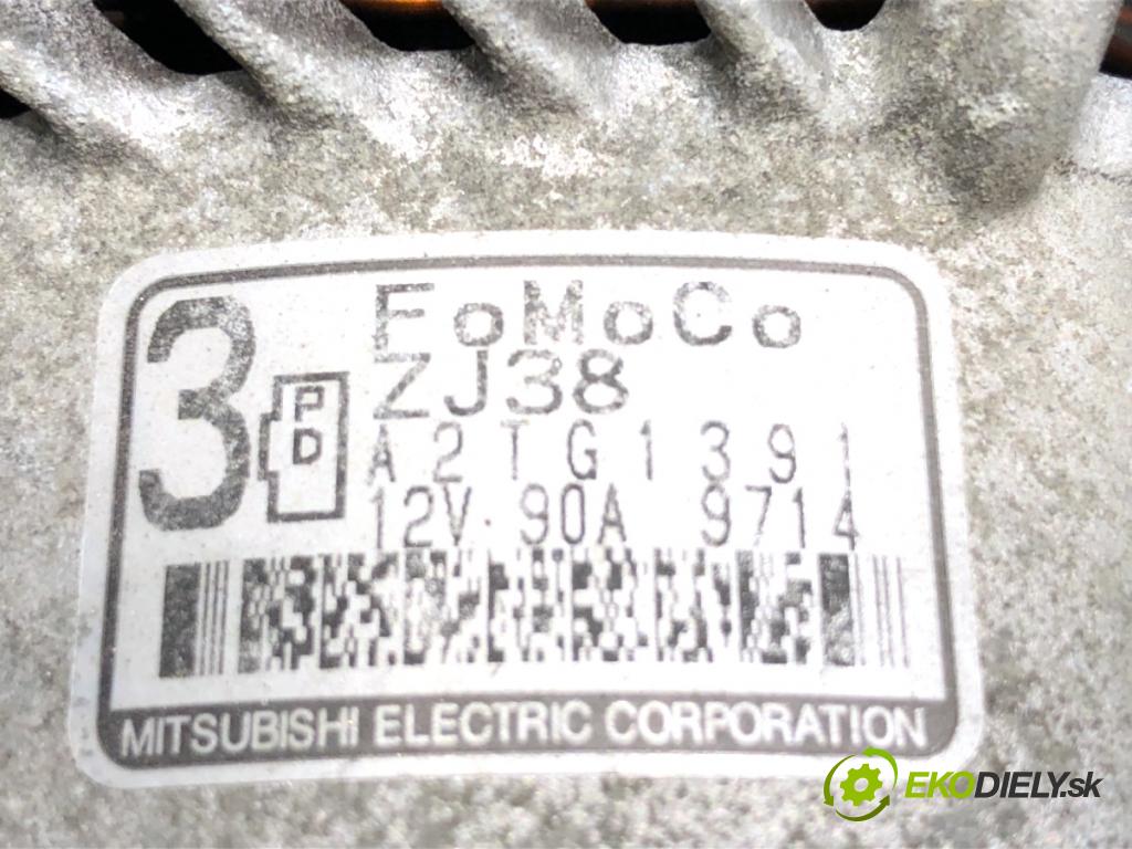 MAZDA 2 DE liftback 2010 63 kW 1.3 (DE3FS) 1349 Alternátor A2TG1391 (Alternátor)