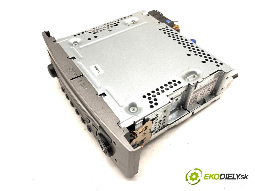 PEUGEOT 308 I liftback 2010 80 kW 1.6 HDi 1560 RADIO 96662671XH (Audio zariadenie)