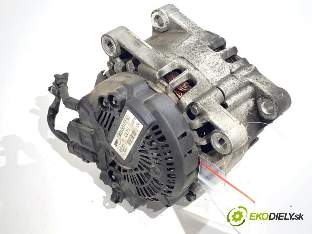 PEUGEOT 308 I liftback 2010 80 kW 1.6 HDi 1560 Alternátor 9665617780 (Alternátor)