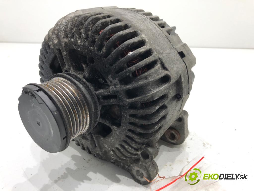 AUDI A6 C6 sedan 2008 103 kW 2.0 TDI 1968 Alternátor 03G903016A (Alternátor)