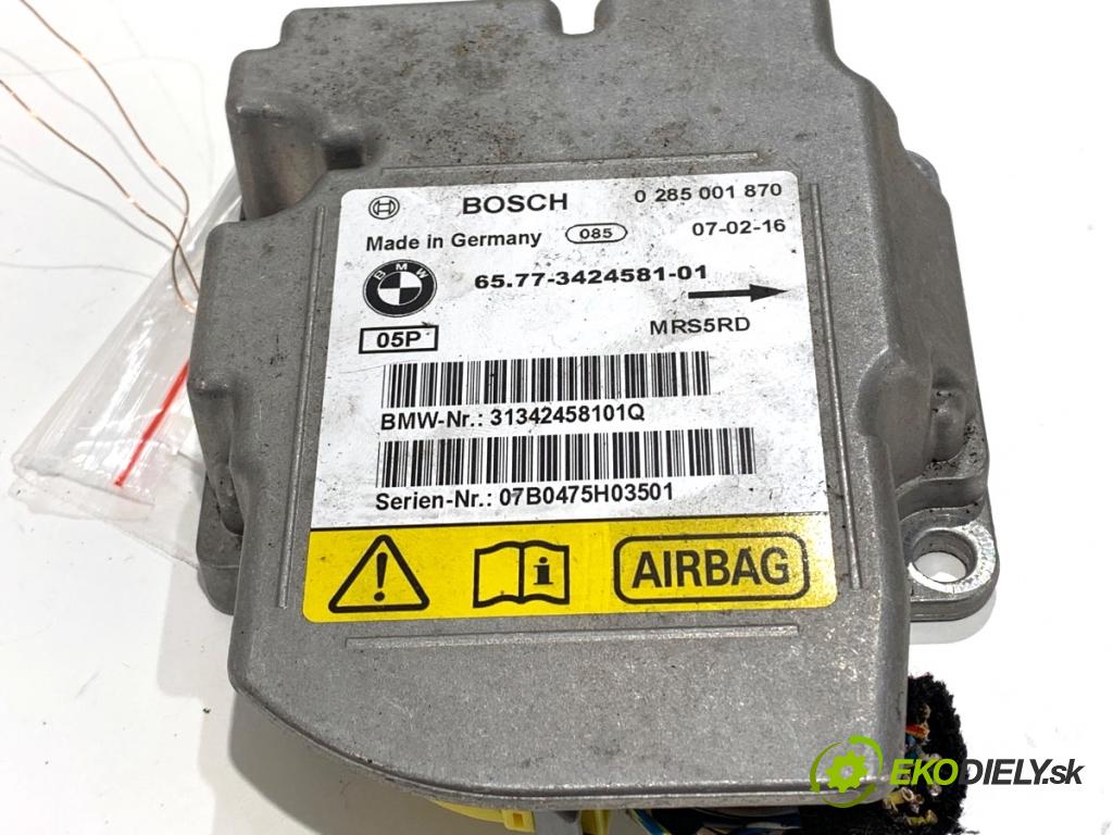 BMW E83 SUV 2007 110 kW 2.0 d 1995 senzor airbag 3424581 (Snímač)
