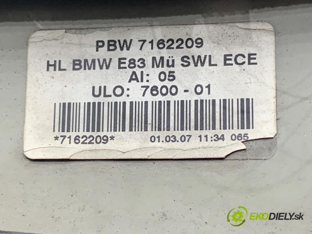 BMW E83 SUV 2007 110 kW 2.0 d 1995 Svetlo ľavy zad 7162209