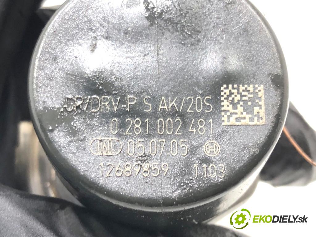 BMW E83 SUV 2007 110 kW 2.0 d 1995 Snímač tlaku paliva 0281002481 (Snímač)