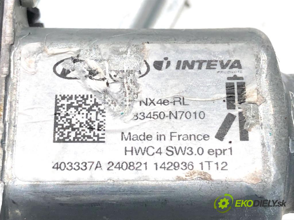 HYUNDAI TUCSON SUV 2021 132 kW 1.6 T-GDI HTRAC 1598 Mechanizmus okna ľavy zad 83450-N7010