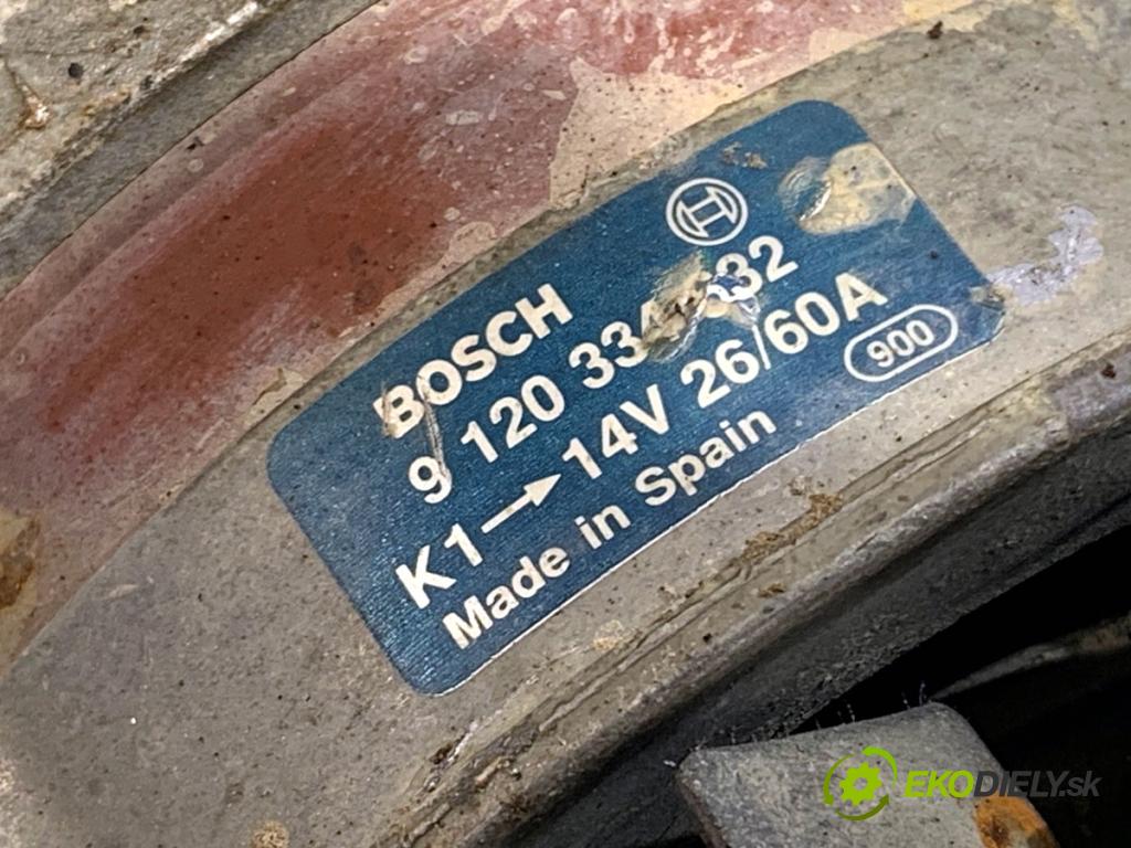 NISSAN TERRANO samochód terenowy zamknięty 1994 73 kW 2.7 TD 4WD 2664 Alternátor 9120334632 (Alternátor)