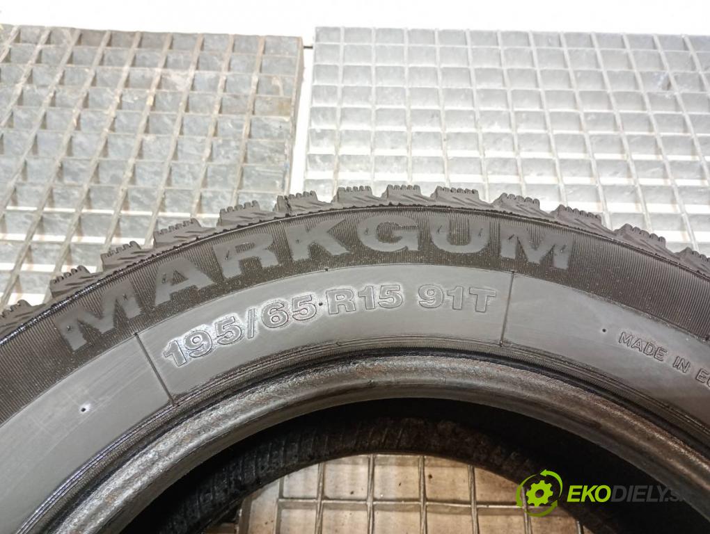 --- --- PNEUMATIKY: zima 2X 195/65 15" MARKGUM: