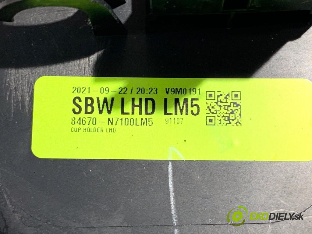 HYUNDAI TUCSON SUV 2021 132 kW 1.6 T-GDI HTRAC 1598 držák na nápoje 84670-N7100 (Držák nápojů)