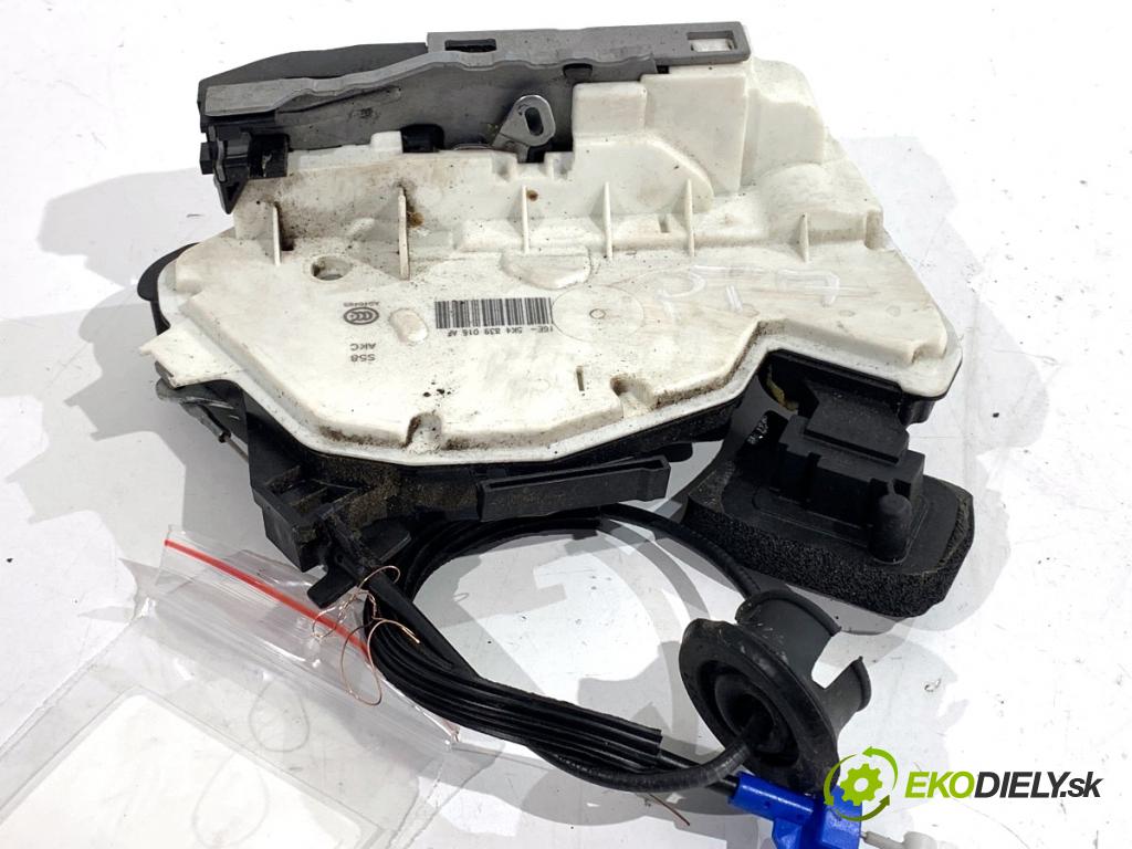 SEAT LEON III liftback 2018 96 kW 1.5 TSI 1495 zámok Dvere pravy zad 5K4839016AF