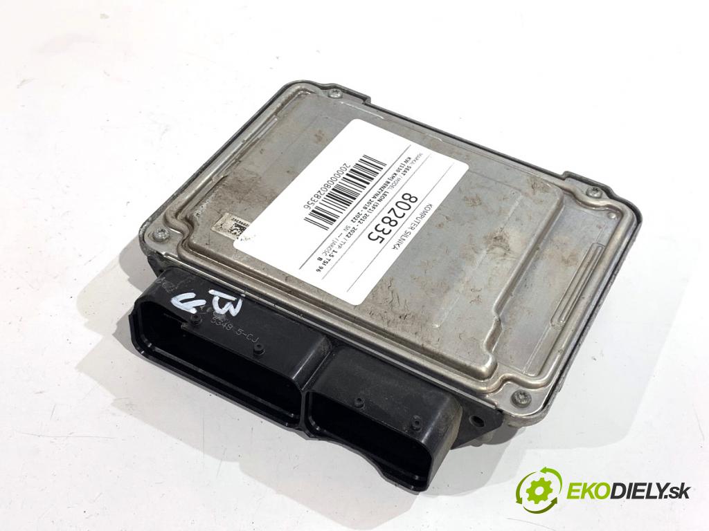 SEAT LEON III liftback 2018 96 kW 1.5 TSI 1495 riadiaca jednotka Motor 05E907309 (Riadiaca jednotka)