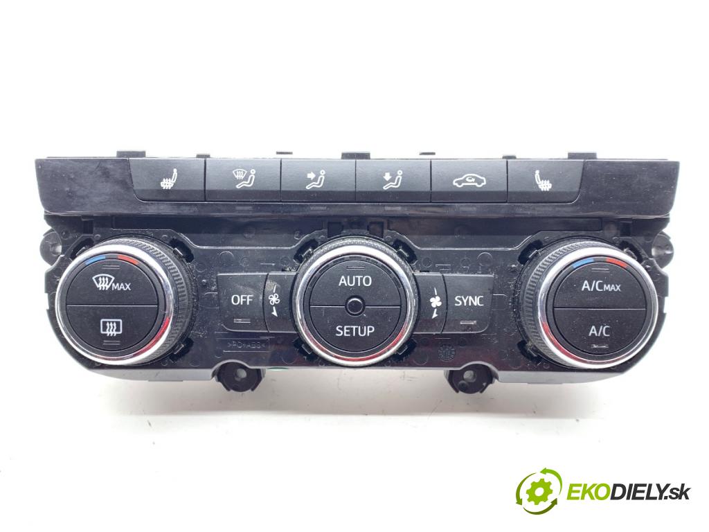 SEAT LEON III liftback 2018 96 kW 1.5 TSI 1495 Panel ovládania kúrenia 5F0907044AL (Prepínacie páčky pod volantom)