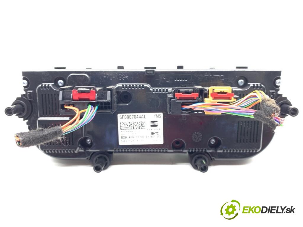 SEAT LEON III liftback 2018 96 kW 1.5 TSI 1495 Panel ovládania kúrenia 5F0907044AL (Prepínacie páčky pod volantom)