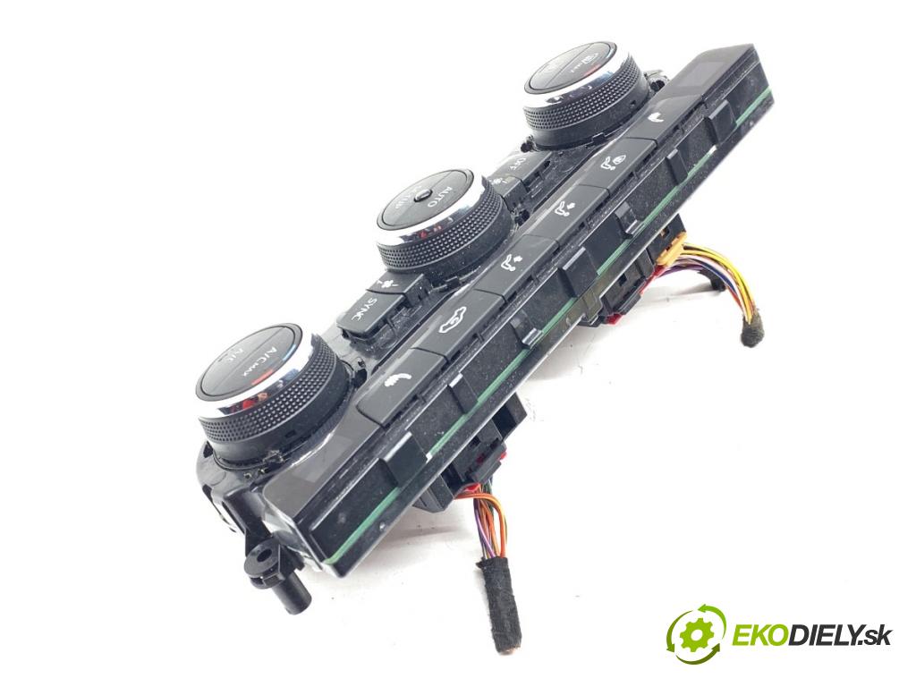 SEAT LEON III liftback 2018 96 kW 1.5 TSI 1495 Panel ovládania kúrenia 5F0907044AL (Prepínacie páčky pod volantom)