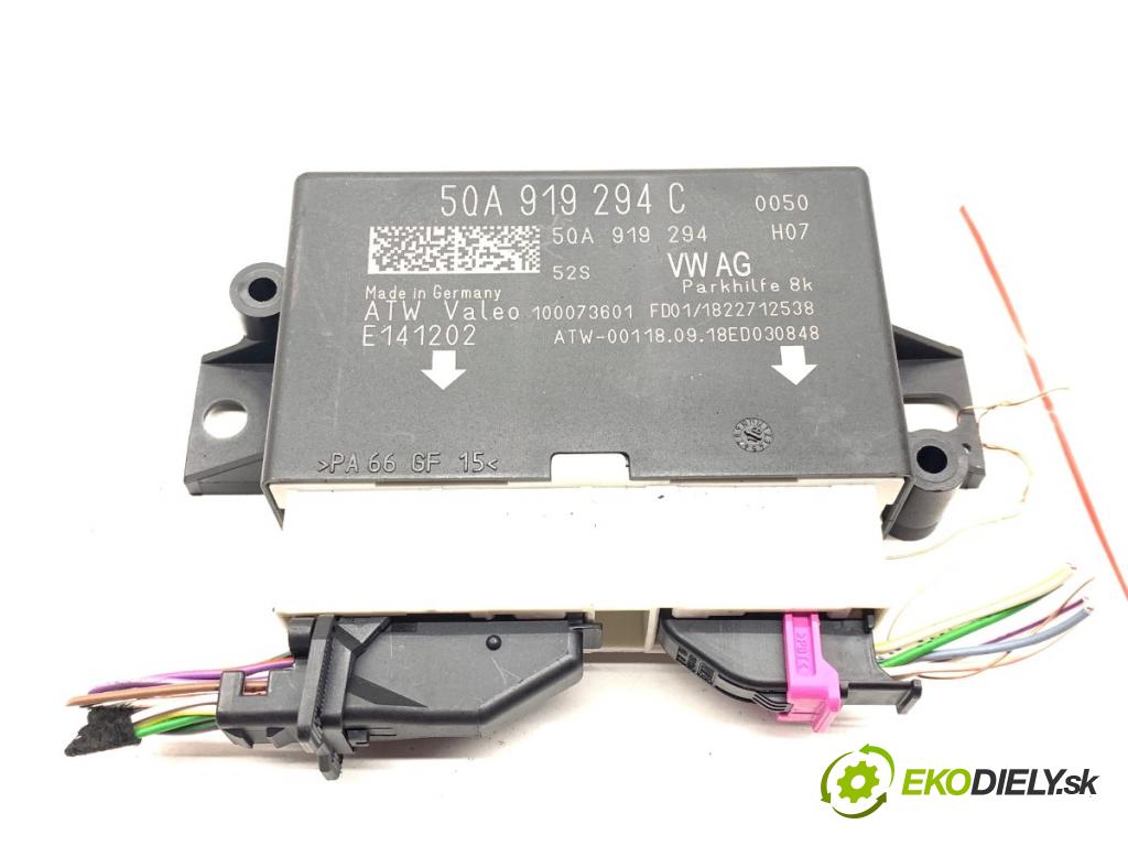 SEAT LEON III liftback 2018 96 kW 1.5 TSI 1495 Modul PDC 5QA919294C (Riadiaca jednotka ostatné)