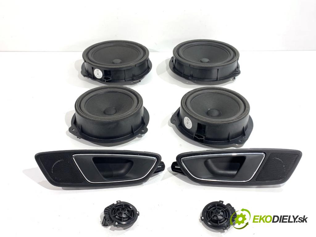 SEAT LEON III liftback 2018 96 kW 1.5 TSI 1495 reproduktory 5F0035415 5F0035399