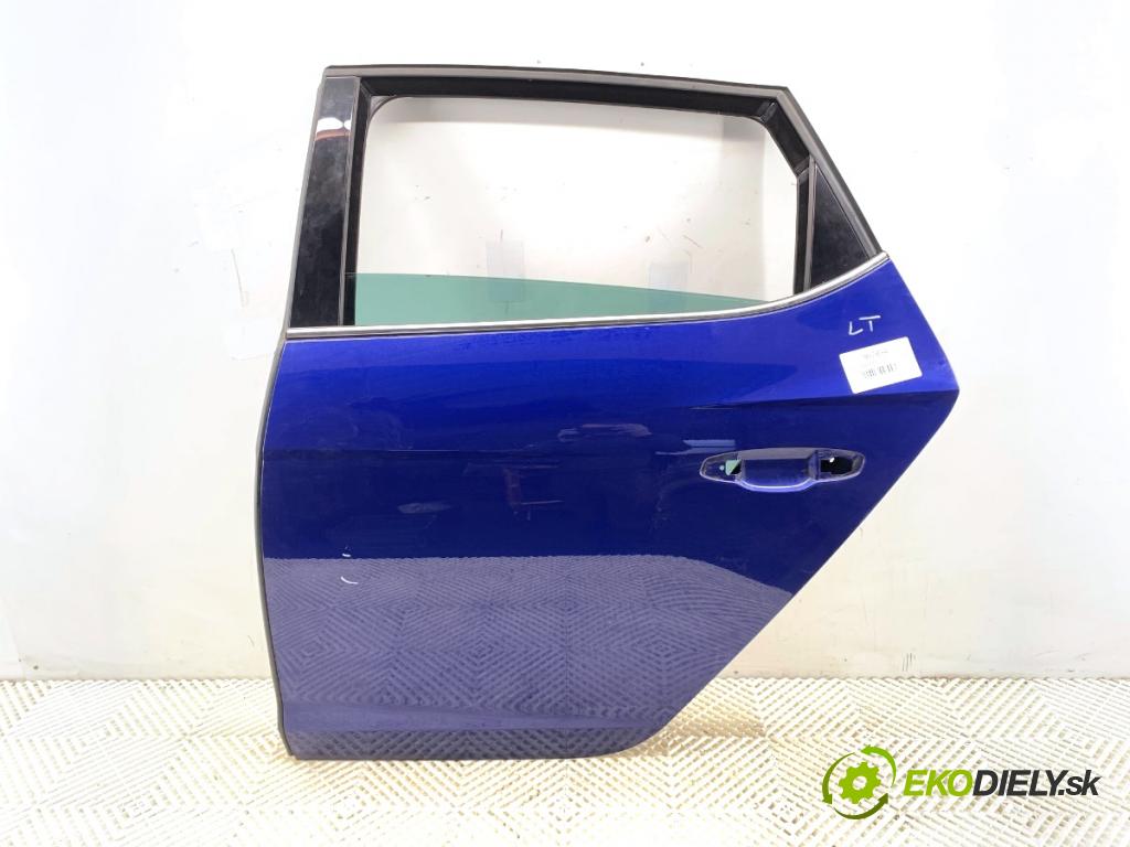 SEAT LEON III liftback 2018 96 kW 1.5 TSI 1495 Dvere ľavy zad LW5L